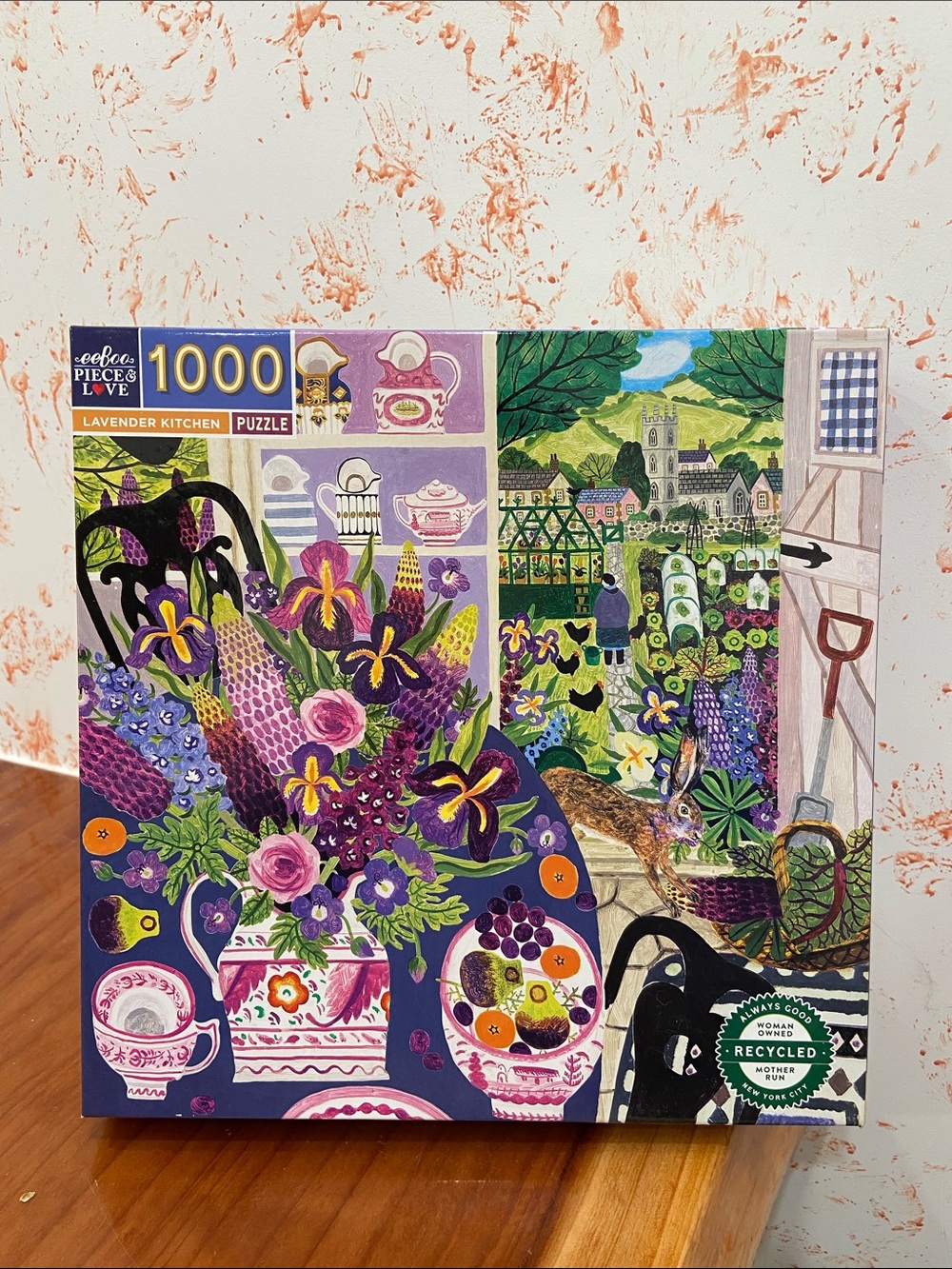 Eeboo Lavender Kitchen - 1000 Piece Puzzle